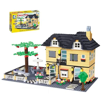 815Pcs Moc Small Particle House Bricks Toy Building Blocks Villa Building & Construction Toys
815Pcs Moc Small Particle House Bricks Toy Building Blocks Villa Building & Construction Toys