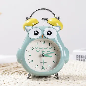 Luminous Silent Alarm Clock Creative Metal Cartoon Qwl Totoro Pendulum Clocks Children Bedroom Bedside Decoration Clock Watch
Luminous Silent Alarm Clock Creative Metal Cartoon Qwl Totoro Pendulum Clocks Children Bedroom Bedside Decoration Clock Watch