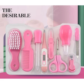 9pcs Newborn Baby Care Kit Nail Scissors Children Kids Nail Trimmer Manicure Tools Thermometer Comb Safe Nursery Set
9pcs Newborn Baby Care Kit Nail Scissors Children Kids Nail Trimmer Manicure Tools Thermometer Comb Safe Nursery Set