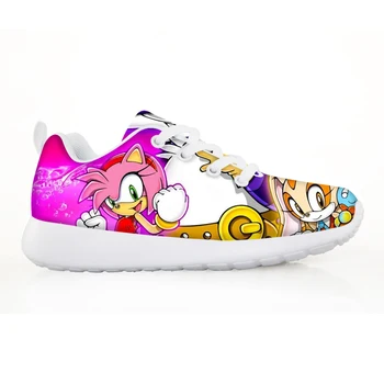 NOISYDESIGNS Kids Shoes Lightweight Pink Girls Sneakers Cute Sonic The Hedgehog Children Breathable Lace-up Casual Zapatos Tenis
NOISYDESIGNS Kids Shoes Lightweight Pink Girls Sneakers Cute Sonic The Hedgehog Children Breathable Lace-up Casual Zapatos Tenis