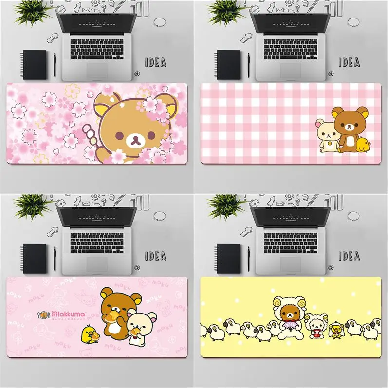 FHNBLJ Top Quality Cute Rilakkuma Bear Natural Rubber Gaming mousepad Desk Mat Free Shipping Large Mouse Pad Keyboards Mat
FHNBLJ Top Quality Cute Rilakkuma Bear Natural Rubber Gaming mousepad Desk Mat Free Shipping Large Mouse Pad Keyboards Mat