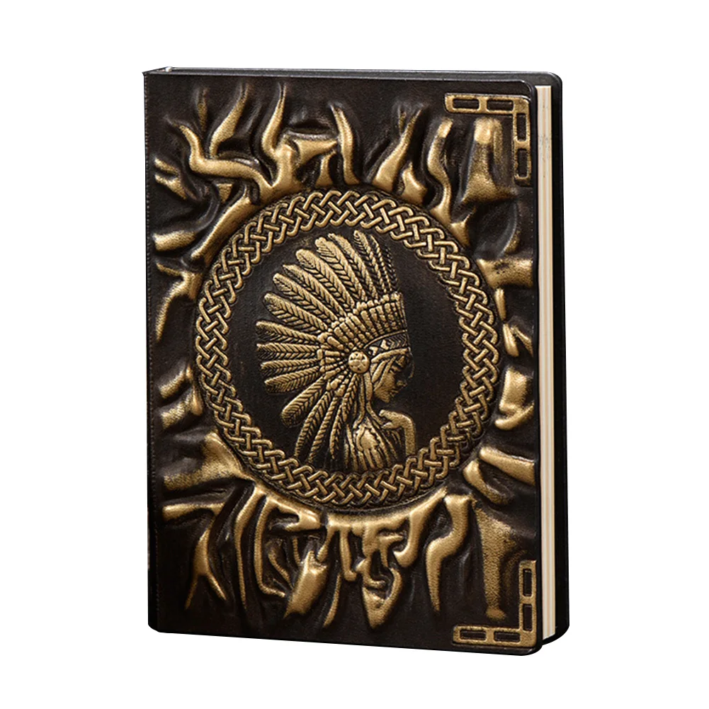 School Office A6 Diary Travel Portable Retro Notepad Notebook Artificial PU Three-dimensional Gift Stationary Embossed Cover
School Office A6 Diary Travel Portable Retro Notepad Notebook Artificial PU Three-dimensional Gift Stationary Embossed Cover