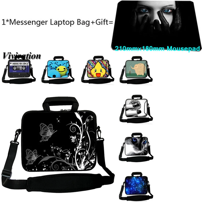 For Macbook iPad Air 3 Huawei For Chuwi Hi12 Lenovo Acer HP Laptop Case 14 15 15.6 13 12 17 10 10.2 17.3 Notebook Bag+Mousepad