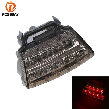 POSSBAY Smoke Motorcycle LED Taillight Red Brake Indicator Lamp Motorbike Accessories 12V 24V for Kawasaki Nnija ZX10R 2011-2015
POSSBAY Smoke Motorcycle LED Taillight Red Brake Indicator Lamp Motorbike Accessories 12V 24V for Kawasaki Nnija ZX10R 2011-2015