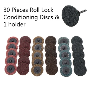 30Pcs 2 Inch 50mm Sanding Discs Set 120~600 Grit Hook & Loop Sandpaper Sanding Roloc Abrasives Discs Pads with Holder
30Pcs 2 Inch 50mm Sanding Discs Set 120~600 Grit Hook & Loop Sandpaper Sanding Roloc Abrasives Discs Pads with Holder