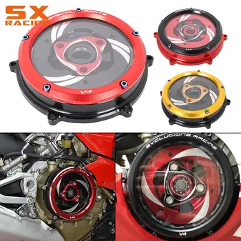 Motorcycle Clutch Cover Protector Transparent For Ducati Panigale V4S V4 Speciale 2018-2019 Accessories
Motorcycle Clutch Cover Protector Transparent For Ducati Panigale V4S V4 Speciale 2018-2019 Accessories