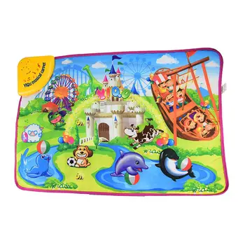 Cute Cartoon Animal Playground Music Sound Touch Carpet Kids Baby Home Play Mat Education Ineractive Toy
Cute Cartoon Animal Playground Music Sound Touch Carpet Kids Baby Home Play Mat Education Ineractive Toy