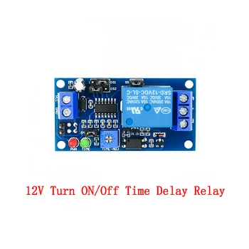 Delay Relay Delay Turn On / Delay Turn Off Switch Module with Timer DC 12V Time Delay Relay Module 12 V Volt Timing Relays Board
Delay Relay Delay Turn On / Delay Turn Off Switch Module with Timer DC 12V Time Delay Relay Module 12 V Volt Timing Relays Board