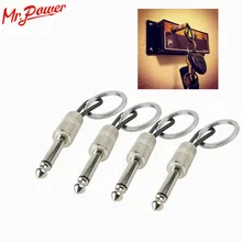 4Pcs Guitar Key Holder 6.35mm Audio Plug Type Keychain Vintage Amplifier AUX Adapter Key Microphone Musical Gift 
4Pcs Guitar Key Holder 6.35mm Audio Plug Type Keychain Vintage Amplifier AUX Adapter Key Microphone Musical Gift