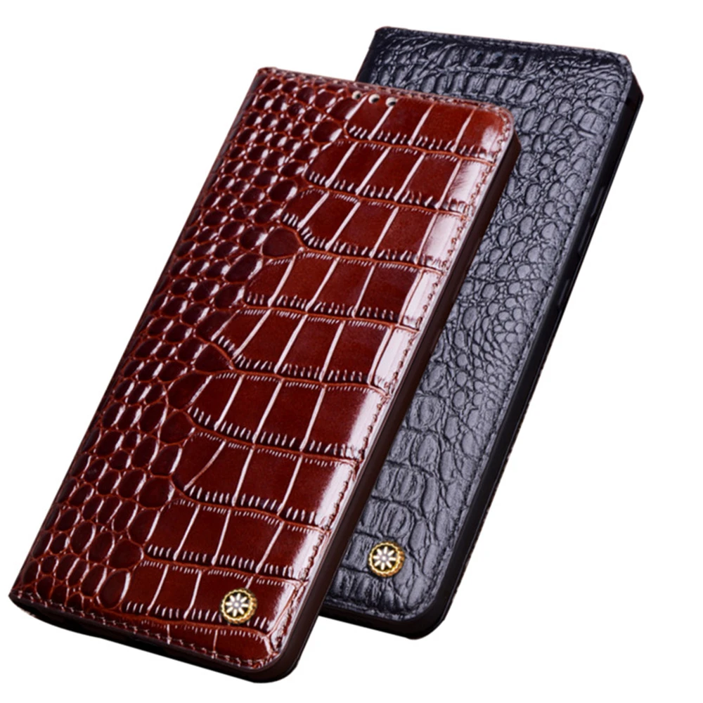 

Luxury Natural Leather Magnetic Closed Phone Bag Case For LG G9 ThinQ 5G/LG G9/LG G6/LG G5/LG G4 Flip Cover With Kickstand Funda