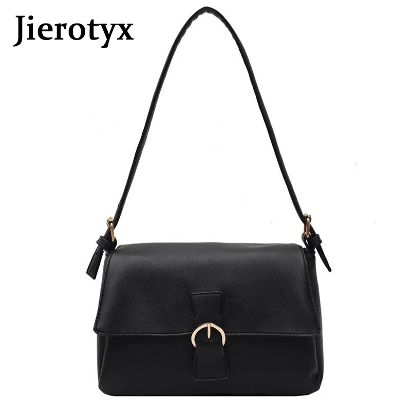 

JIEROTYX Hobos Fashion Shoulder Bag For Women 2020 Casual Bags Trendy Handbag Female Designer Minaudiere Totes Handbag Sac Main