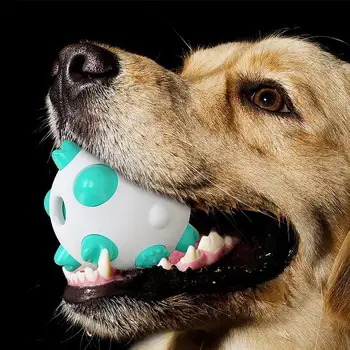 Dog Teeth Cleaning Interactive Chew Squeaky Toy Teeth Ball Chewing Resistant Teething Molar Dog Toothbrush Interaction Pet Toy
Dog Teeth Cleaning Interactive Chew Squeaky Toy Teeth Ball Chewing Resistant Teething Molar Dog Toothbrush Interaction Pet Toy