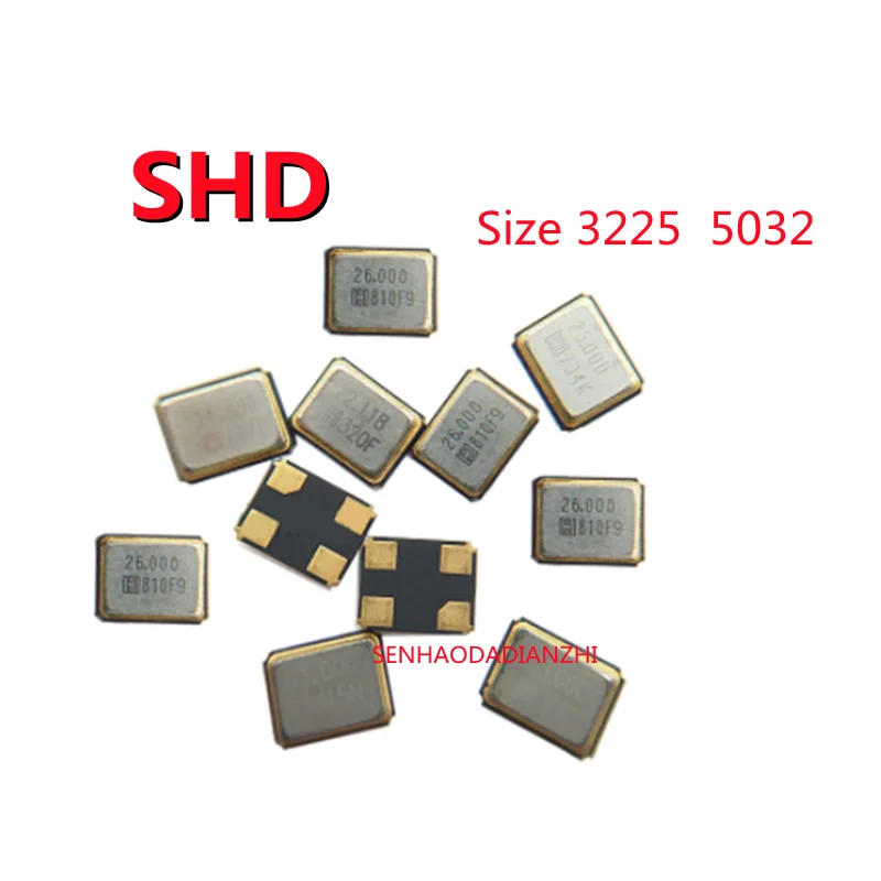 10PCS 3225 Metal SMD 4pin 8MHZ 10MHZ 12MHZ 16MHZ 20MHZ 24MHZ 25MHZ 27M 32M Passive SMD Quartz Resonator Crystal Oscillator 
10PCS 3225 Metal SMD 4pin 8MHZ 10MHZ 12MHZ 16MHZ 20MHZ 24MHZ 25MHZ 27M 32M Passive SMD Quartz Resonator Crystal Oscillator