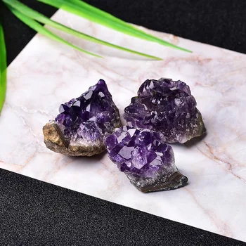 1PC Natural Amethyst Crystal Cluster Quartz Raw Crystals Healing Stone Decoration Ornament Purple FengShui Energy Stone Mineral
1PC Natural Amethyst Crystal Cluster Quartz Raw Crystals Healing Stone Decoration Ornament Purple FengShui Energy Stone Mineral