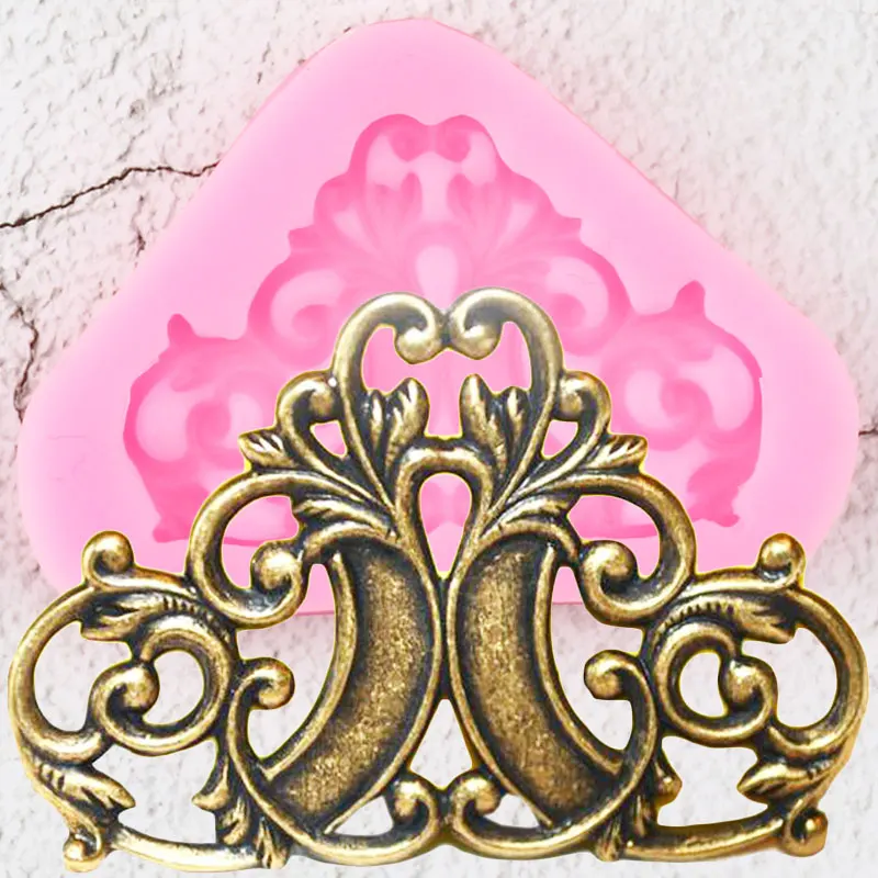 3D Craft Baroque Scroll Relief Silicone Molds Cupcake Topper Fondant Cake Decorating Tools Candy Clay Chocolate Gumpaste Moulds
3D Craft Baroque Scroll Relief Silicone Molds Cupcake Topper Fondant Cake Decorating Tools Candy Clay Chocolate Gumpaste Moulds