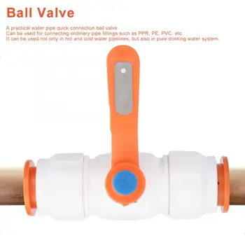 25mm PPR Quick Ball Valve Pipe Low pressure Quick Connect Valve Water Pipe Fitting Accessories
25mm PPR Quick Ball Valve Pipe Low pressure Quick Connect Valve Water Pipe Fitting Accessories