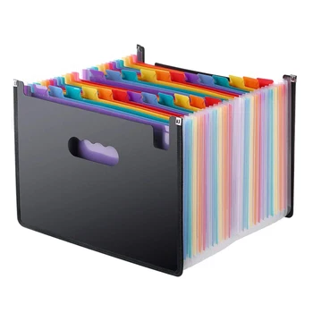 13/24 Pockets Expanding File Folder Works Accordion Office A4 Document Organizer FPing
13/24 Pockets Expanding File Folder Works Accordion Office A4 Document Organizer FPing