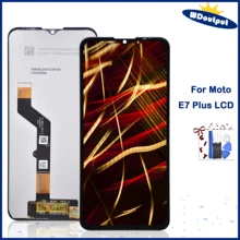 Ensemble écran tactile lcd de remplacement, 6.5 pouces, pour Motorola Moto E7 plus/G9, Original=