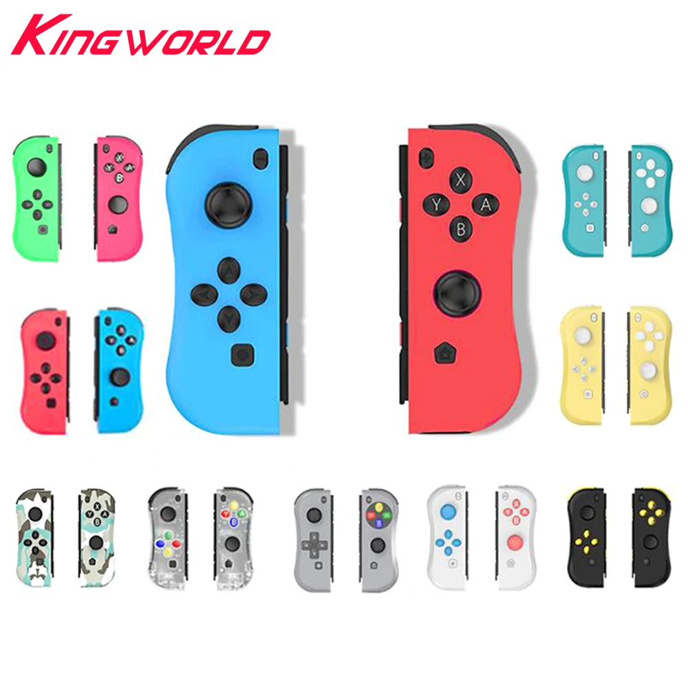 10pcs Left Right Game Controller Wireless Bluetooth Gamepad Joysticks For Switch NS Joy-con Game Console colorful
10pcs Left Right Game Controller Wireless Bluetooth Gamepad Joysticks For Switch NS Joy-con Game Console colorful