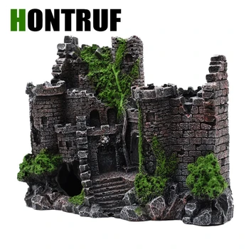 Fish tank landscaping European-style castle fish tank simulation castle aquarium decoration ancient building fish shrimp shelter 
Fish tank landscaping European-style castle fish tank simulation castle aquarium decoration ancient building fish shrimp shelter