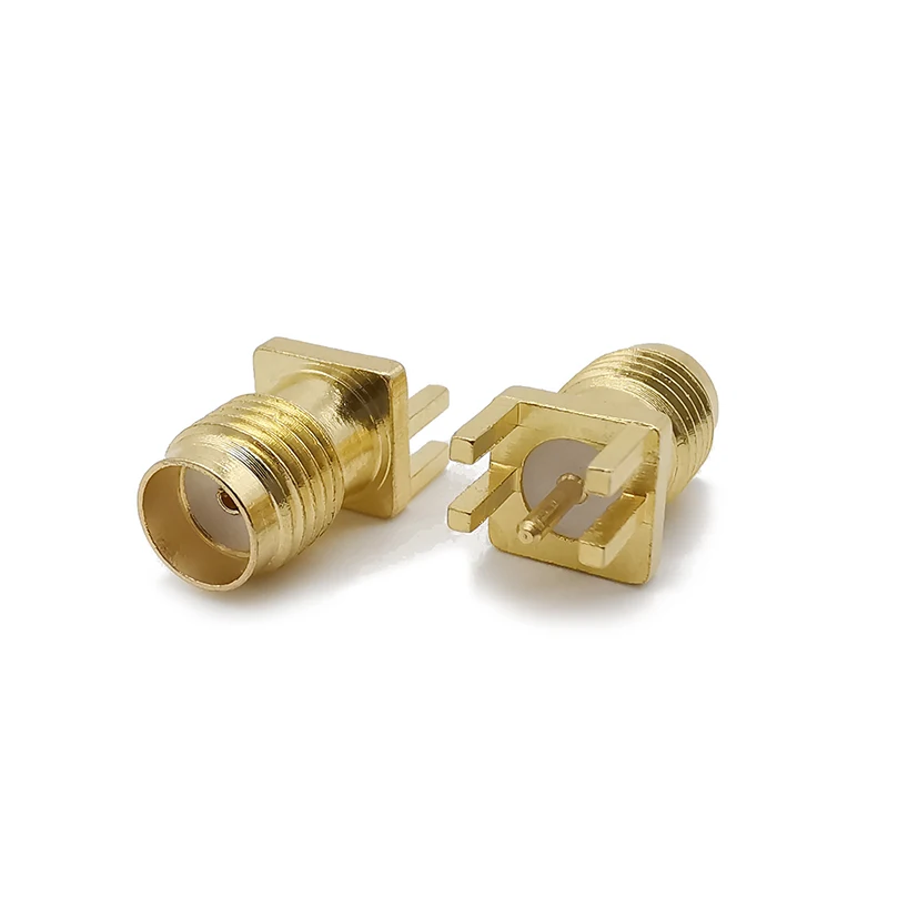 5/2/1pcs SMA Female PCB Panel Edge Mount With 4Pins Stand Straight Connector SMA Jack End Launch Brass RF Coax Coaxial Adapter
5/2/1pcs SMA Female PCB Panel Edge Mount With 4Pins Stand Straight Connector SMA Jack End Launch Brass RF Coax Coaxial Adapter
