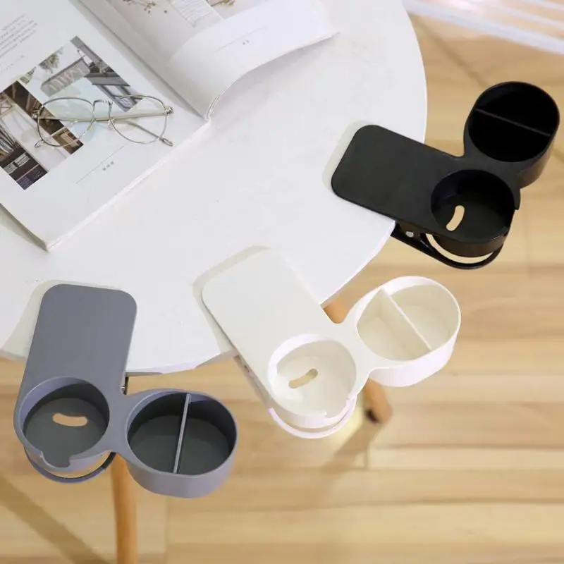 New Office Storage Rack Water Cup Holder Clip Table Desk Bottle Shelf Organizer Beverage Racks Table Clips Drink Cups Holder
New Office Storage Rack Water Cup Holder Clip Table Desk Bottle Shelf Organizer Beverage Racks Table Clips Drink Cups Holder