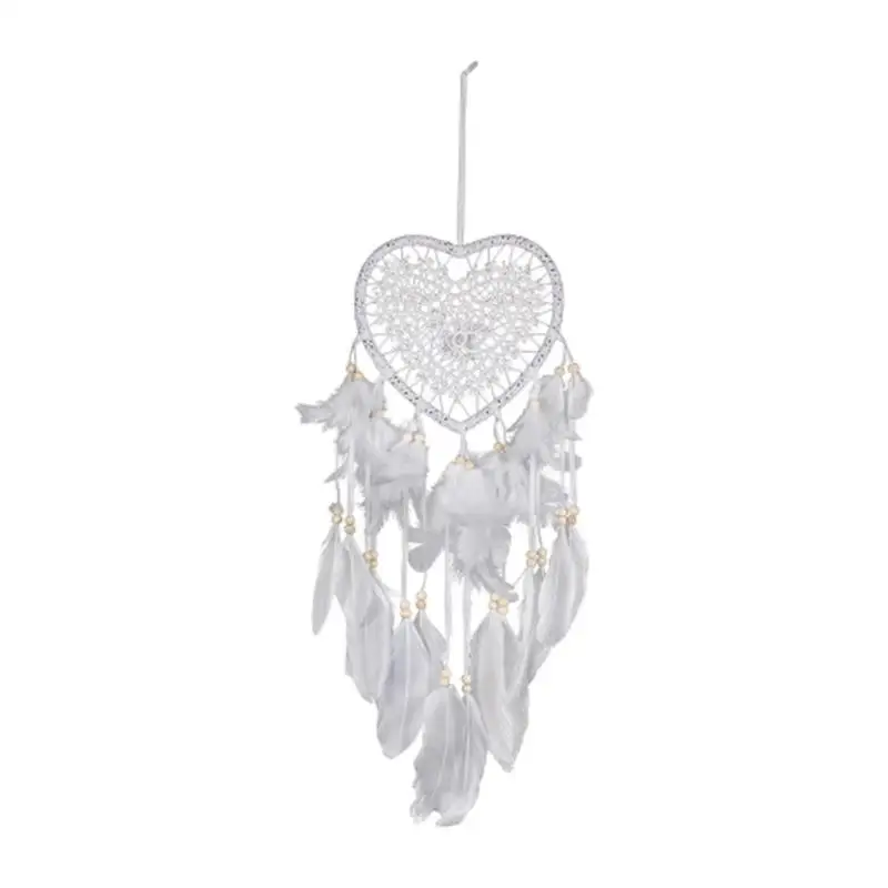 Fancy Dreamcatcher With LED String Hollow Hoop Heart Shape Pendant Feathers Light For Christmas Handmade Wall Hanging Decoration
Fancy Dreamcatcher With LED String Hollow Hoop Heart Shape Pendant Feathers Light For Christmas Handmade Wall Hanging Decoration
