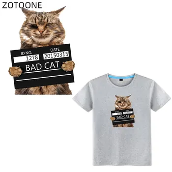 ZOTOONE Bad Cat Patches Iron on Patch for Clothes Animal Sticker for Kids Heat Transfers Applications DIY Washable Appliques G
ZOTOONE Bad Cat Patches Iron on Patch for Clothes Animal Sticker for Kids Heat Transfers Applications DIY Washable Appliques G