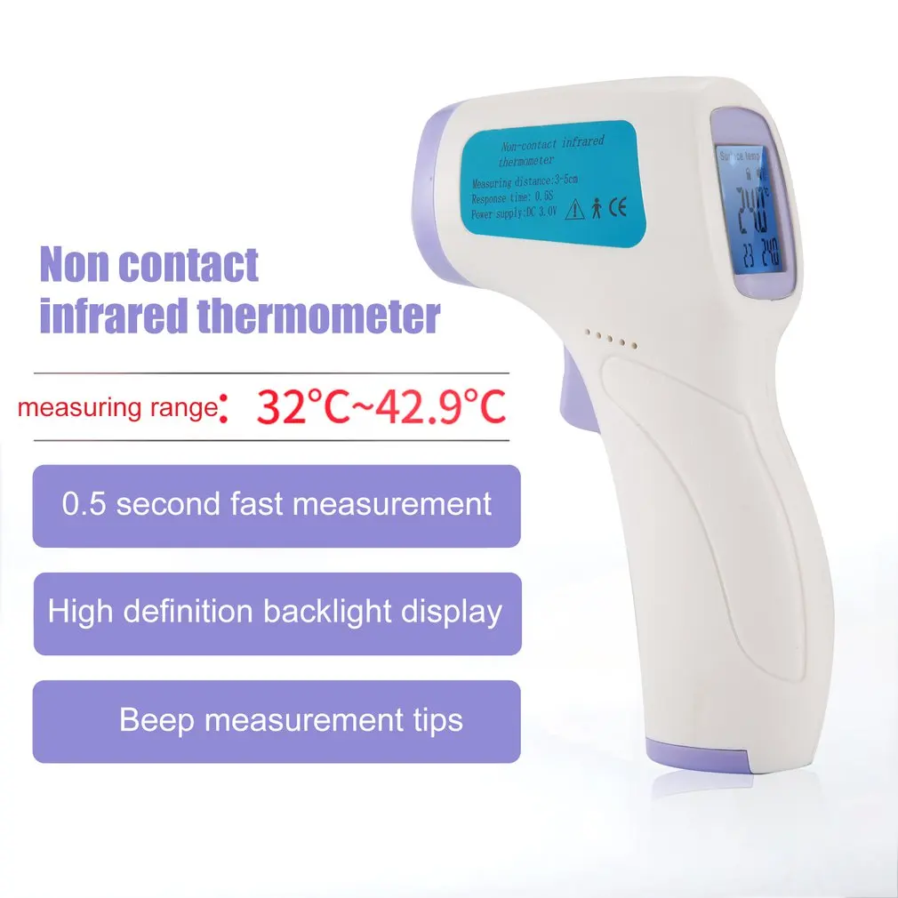Temperature Measurement Standing Thermometer Home Contact Type Temperature Tool Infrared Thermometer Adult Kids
Temperature Measurement Standing Thermometer Home Contact Type Temperature Tool Infrared Thermometer Adult Kids