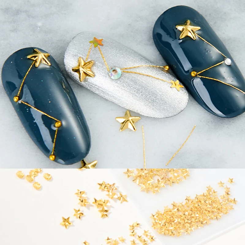 RIKONKA 1Set/6Grids Moon Stars Nail Decorations Rould/Square/Triangle/Irregular Mixed Shapes Nail Art 3D DIY Rivets Nail Jewelry
RIKONKA 1Set/6Grids Moon Stars Nail Decorations Rould/Square/Triangle/Irregular Mixed Shapes Nail Art 3D DIY Rivets Nail Jewelry