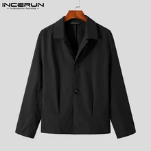 INCERUN Tops 2021 Stylish New Men Short Suits Hot Sale Jackets Male Fashionable Korean Style Leisure Short Lapel Jackets S-5XL
INCERUN Tops 2021 Stylish New Men Short Suits Hot Sale Jackets Male Fashionable Korean Style Leisure Short Lapel Jackets S-5XL