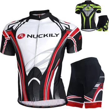 NUCKILY Bicycle Short Sleeves Jersey +Sponge Cushion Shorts Set MTB Bike Winter Outdoor Cycling Clothes
NUCKILY Bicycle Short Sleeves Jersey +Sponge Cushion Shorts Set MTB Bike Winter Outdoor Cycling Clothes