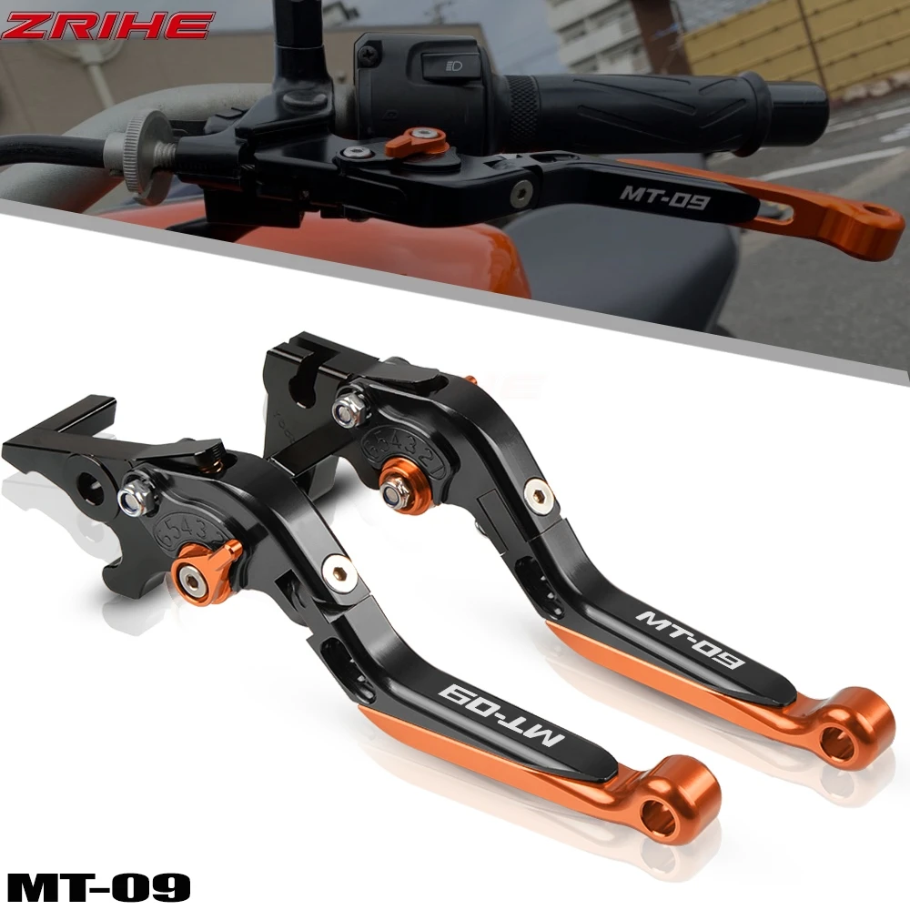 For YAMAHA MT-09 FZ-09 FJ-09 TRACER 900 2014-2019 Motorcycle Clutch Brake Lever Aluminum Extendable Adjustable Foldable Levers
For YAMAHA MT-09 FZ-09 FJ-09 TRACER 900 2014-2019 Motorcycle Clutch Brake Lever Aluminum Extendable Adjustable Foldable Levers