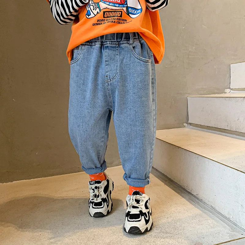 Lovely Baby Spring Autumn Jeans Pants For Boys Children Kids Trousers Clothing Teenagers Gift Home Outdoor High Quality
Lovely Baby Spring Autumn Jeans Pants For Boys Children Kids Trousers Clothing Teenagers Gift Home Outdoor High Quality