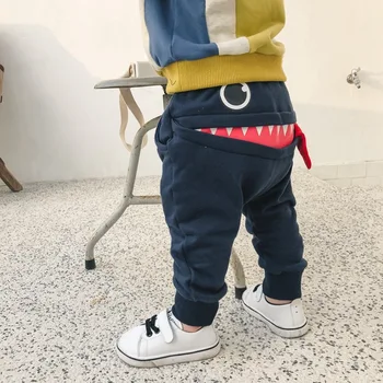 Spring Autumn children sweatpants baby boys pure color tongue cartoon splicing trousers kids
Spring Autumn children sweatpants baby boys pure color tongue cartoon splicing trousers kids