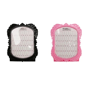 2Pcs 48 Color Card Nail Art Chart Display Stand Picture Frame Shape 2 Color Options Polish Color Palette
2Pcs 48 Color Card Nail Art Chart Display Stand Picture Frame Shape 2 Color Options Polish Color Palette