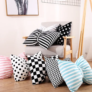 Explosion Bow Tie Pillow Stripes Back Pillow Children Favorite Gifts Bedding Car / Sofa Cushion Decorative Removable Washable
Explosion Bow Tie Pillow Stripes Back Pillow Children Favorite Gifts Bedding Car / Sofa Cushion Decorative Removable Washable
