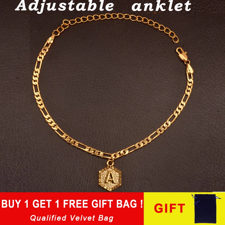 Extender Chain A-z Initial Letter Charm Gold Anklet Bracelet For Women Adjustable Luxury Alphabetble Leg Jewelry Foot Chain Girl
Extender Chain A-z Initial Letter Charm Gold Anklet Bracelet For Women Adjustable Luxury Alphabetble Leg Jewelry Foot Chain Girl
