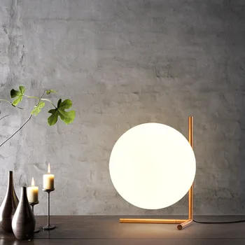 Nordic decor glass ball table lamp living room bedroom minimalist desk lamp gold metal modern bedside reading lamp
Nordic decor glass ball table lamp living room bedroom minimalist desk lamp gold metal modern bedside reading lamp