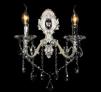 Noble High Quanlity Crystal Pendant Light Wall Candle Sconces Lighting Indoor Silver Chandelier Light Silver Color 100-240v Iron
Noble High Quanlity Crystal Pendant Light Wall Candle Sconces Lighting Indoor Silver Chandelier Light Silver Color 100-240v Iron