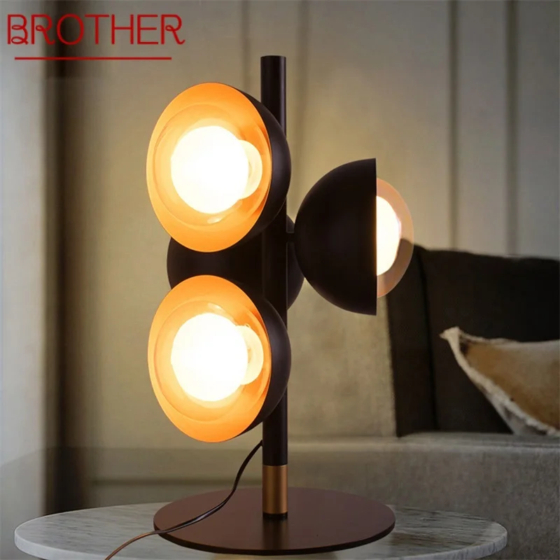 BROTHER Modern LED Table Lamp For Bedroom Reading Design Desk Light Home LED Eye Protection For Bedroom Office Study
BROTHER Modern LED Table Lamp For Bedroom Reading Design Desk Light Home LED Eye Protection For Bedroom Office Study