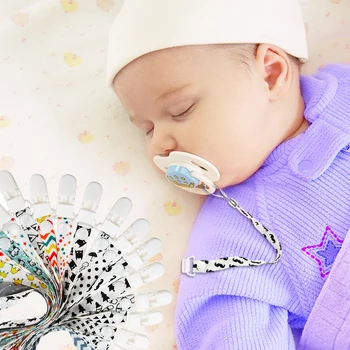 Baby Pacifier Clip Chain for soothers Ribbon Chupetas funny Soother dummy holder Leash Strap Nipple Holder Infant Feeding
Baby Pacifier Clip Chain for soothers Ribbon Chupetas funny Soother dummy holder Leash Strap Nipple Holder Infant Feeding