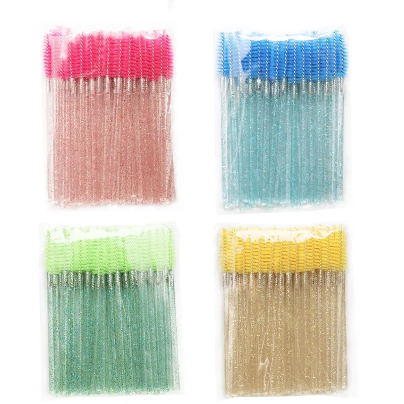 50Pcs Disposable Crystal Eyelash Brush Mascara Wands Applicator Eyelash Curling Comb Beauty Eye Lash Extension Makeup Tools
50Pcs Disposable Crystal Eyelash Brush Mascara Wands Applicator Eyelash Curling Comb Beauty Eye Lash Extension Makeup Tools