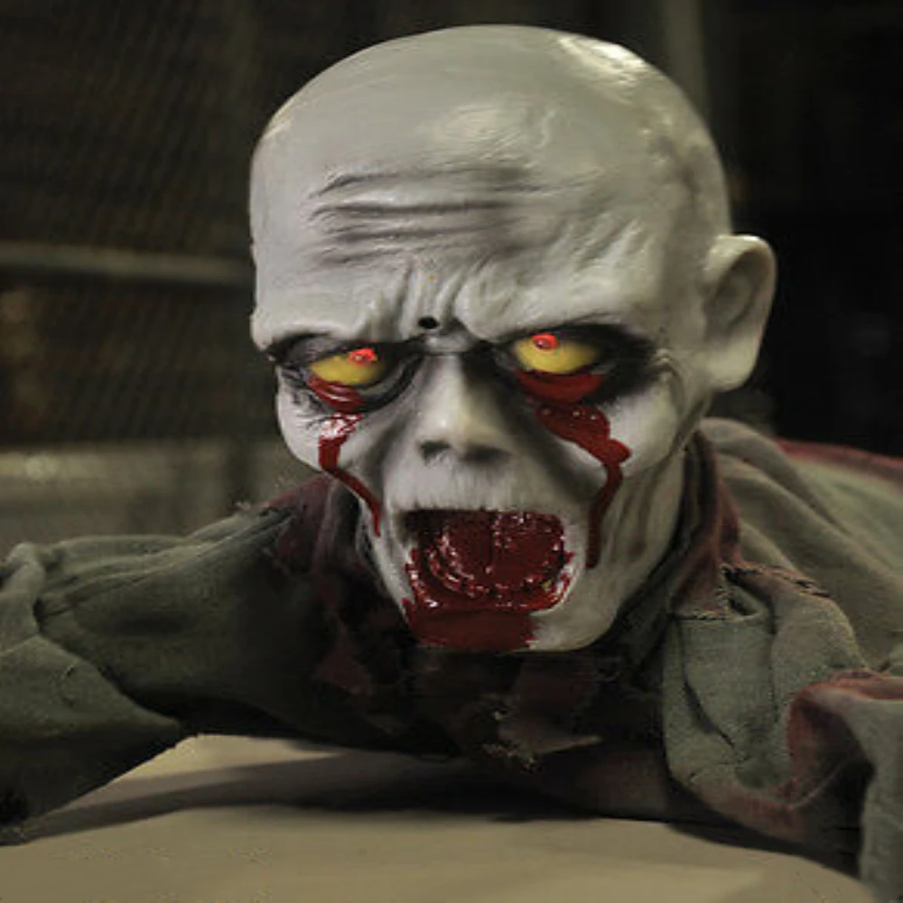 Лучший Хэллоуин ползание реквизит зомби анимированный ужас дом с привидениями