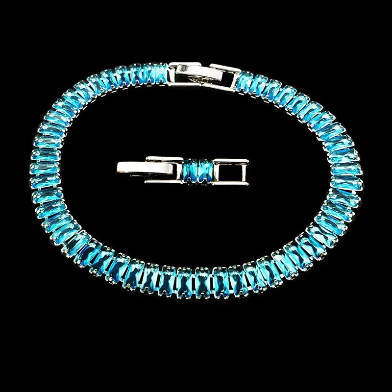 Funmode Fashion Design Blue Cubic Zircon Bracelets ladies Women Bracelets Accessories Pulsera Wholesale FB139
Funmode Fashion Design Blue Cubic Zircon Bracelets ladies Women Bracelets Accessories Pulsera Wholesale FB139