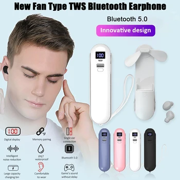 New Fan Earphone Wireless Bluetooth BT5.0 Earphone Mini Earbuds With Mic Charging Box Waterproof Sport Headset For Smart Phone
New Fan Earphone Wireless Bluetooth BT5.0 Earphone Mini Earbuds With Mic Charging Box Waterproof Sport Headset For Smart Phone