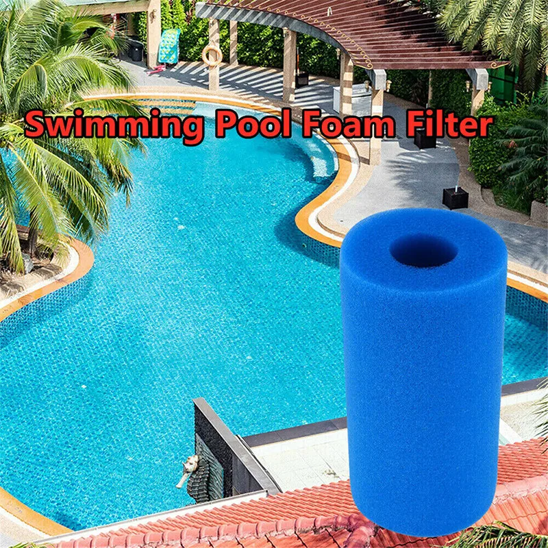 Swimming Pool Filter Foam Reusable Washable For Intex S1 Type Pool Foam Filter Sponge Biofoam Cleaner Swimming Pool Accessories 
Swimming Pool Filter Foam Reusable Washable For Intex S1 Type Pool Foam Filter Sponge Biofoam Cleaner Swimming Pool Accessories