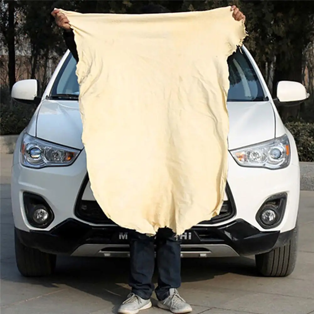 Natural Chamois Leather Car Cleaning Cloth Wash Suede Absorbent Quick Dry Towels Car Cleaning Tools
Natural Chamois Leather Car Cleaning Cloth Wash Suede Absorbent Quick Dry Towels Car Cleaning Tools
