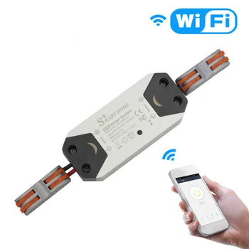DIY WiFi Smart Light Switch Universal Breaker Smart Life APP Remote Control Works with Alexa Google Home Smart Home Automation
DIY WiFi Smart Light Switch Universal Breaker Smart Life APP Remote Control Works with Alexa Google Home Smart Home Automation
