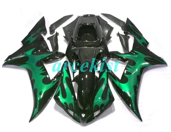 New ABS Compression Mold motorcycle Fairings Fit For Yamaha YZF-1000-R1 2002-2003 02 03 Fairing Bodywork set Custom green black
New ABS Compression Mold motorcycle Fairings Fit For Yamaha YZF-1000-R1 2002-2003 02 03 Fairing Bodywork set Custom green black
